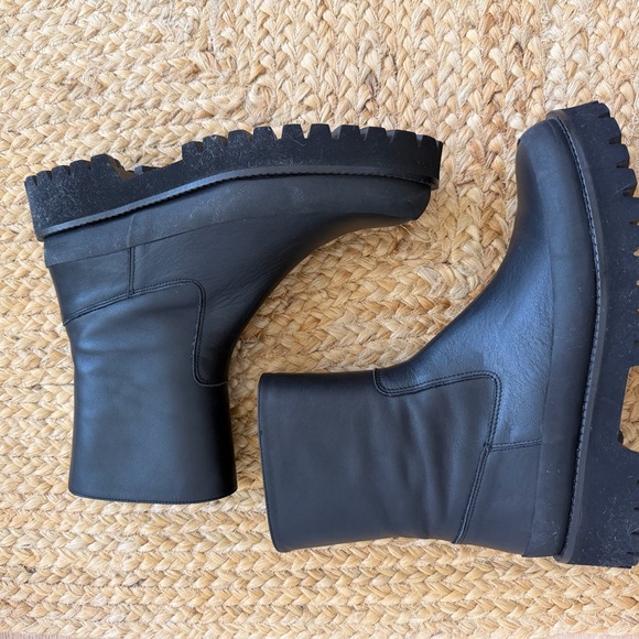 REVOLVE NWT Paloma Barcelo Combat Black Boot Day to evening elevate ❤️🌈 - Picture 8 of 12